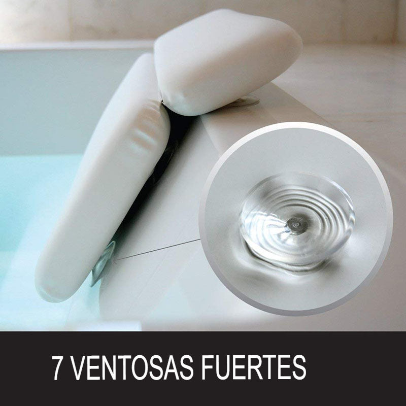 Almohada Antideslizante Cómoda y Flexible para Tina