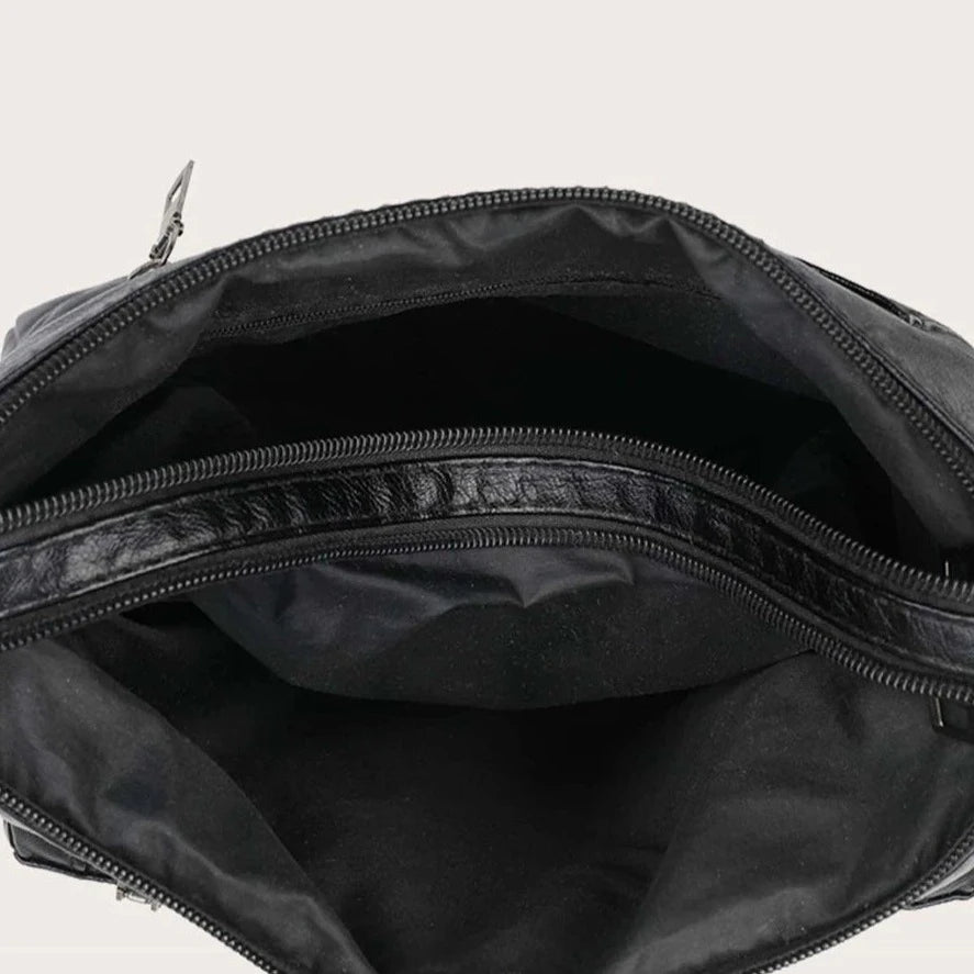 Bolso de Hombro de Cuero Amara™ con Diseño Trenzado para Mujeres Sofisticadas