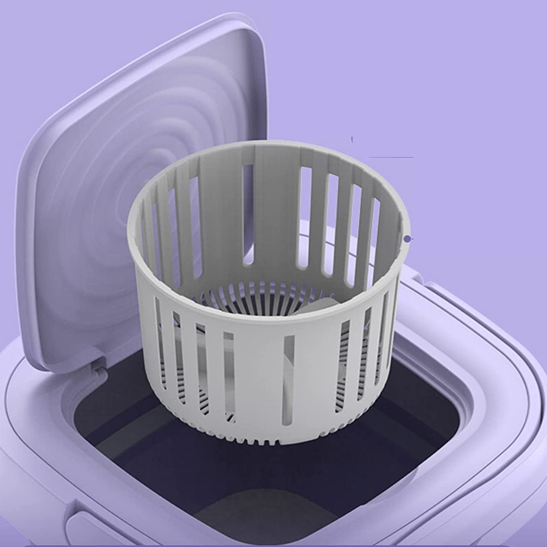 Mini Lavadora Plegable Eléctrica