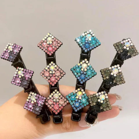 Set de 4 Ganchos con Pinzas para peinado de Cabello