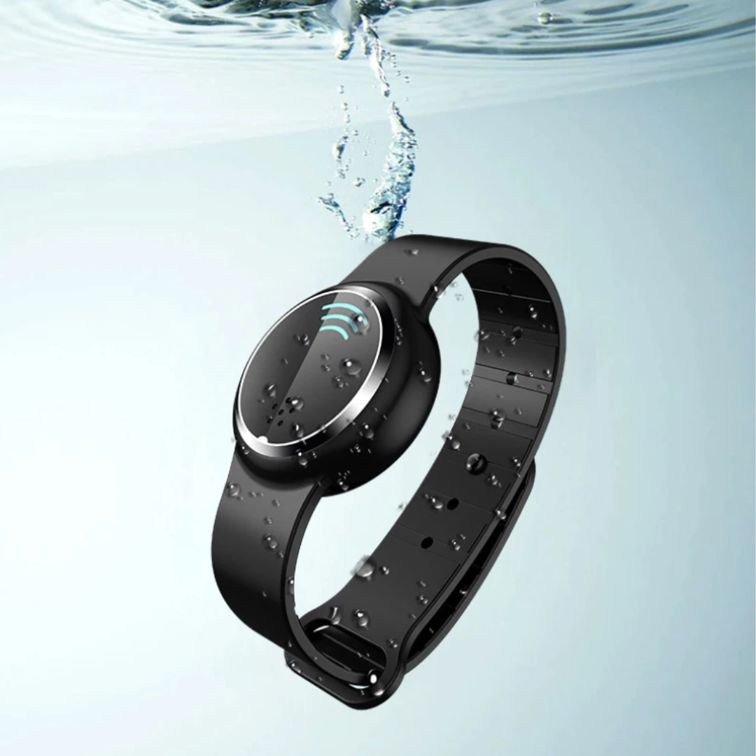 BuzzBlock - Pulsera Ultrasónica Anti-Mosquitos y Drenaje Linfático