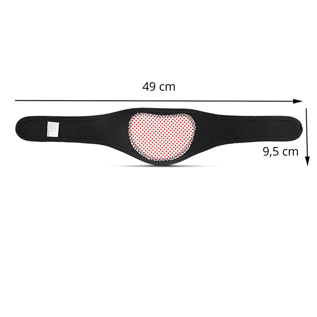 ThermoMag - Protector de Brazos y Cuello de Terapia Magnética de Turmalina para Cuello