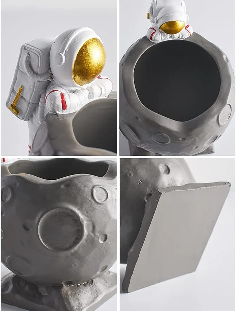 Porta Lapiceros y Accesorios de Astronauta Moon