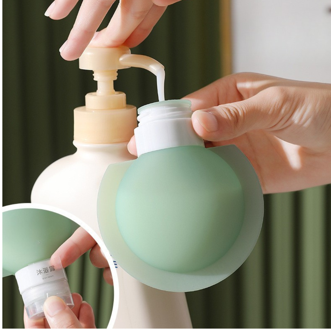 SilkyGo™ - Set de 3 Envases de Silicona para Productos de Cuidado Personal