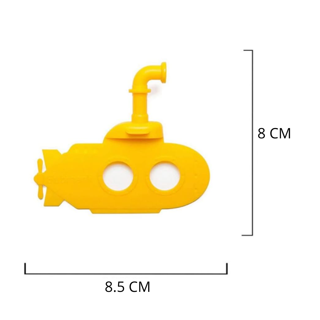 Marcador de libros en forma de Submarino Amarillo