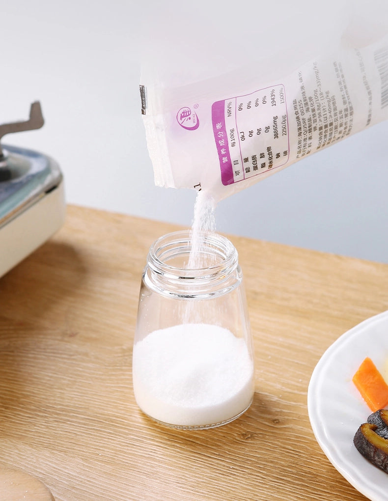 DosiFácil™ - Set de 2 Tarros Dispensadores de Sal y Pimienta con Control de Dosificación