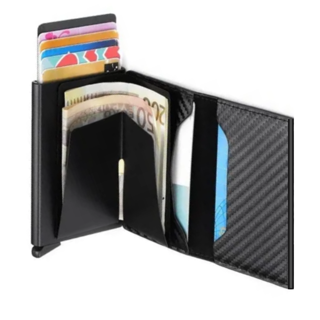 CarbonWallet© - Billetera Smart Wallet de Fibra de Carbono