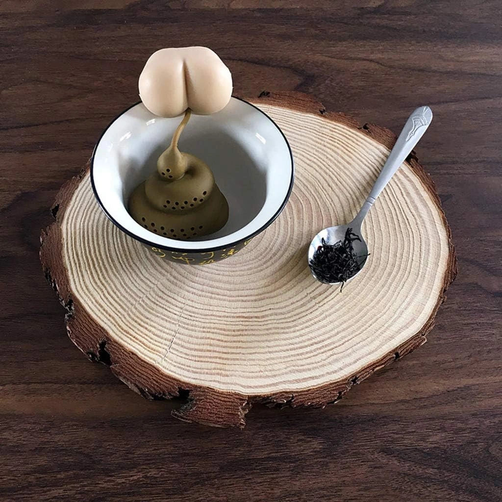 Infusor de te en forma de Popó