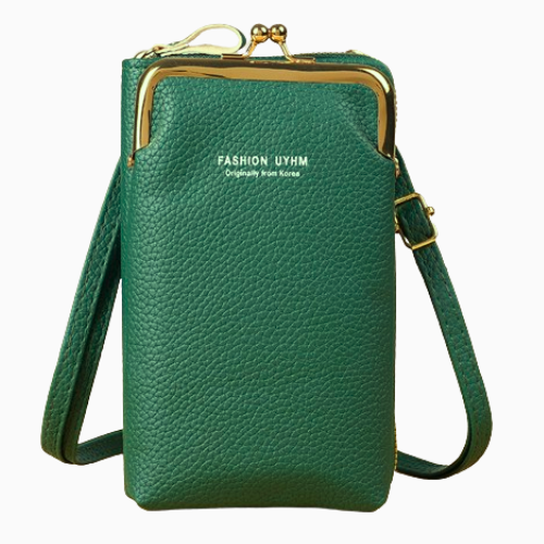 CardWallet© - Morral con Monedero - 2 compartimientos Porta Celular