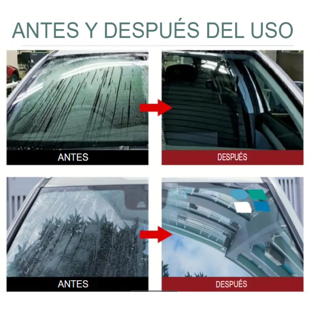 ClearVue - Agente Antivaho y Anti Empaño Repelente al Agua en Aerosol para Parabrisas y Lunas de Automóvil