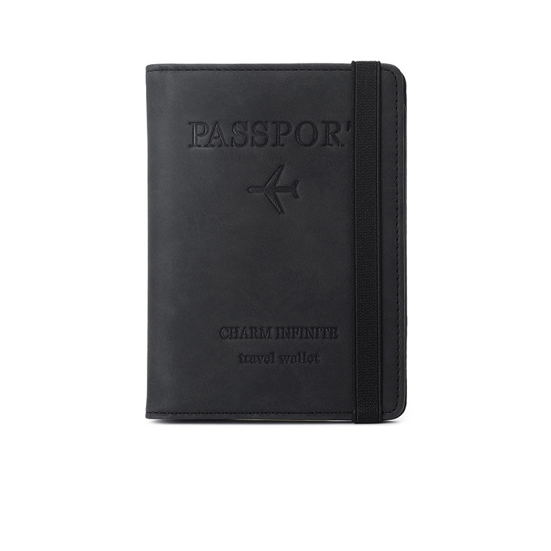 Porta Pasaporte Antirrobo con protección RFID