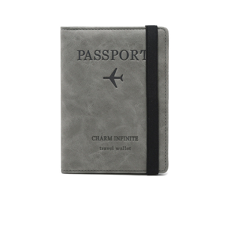Porta Pasaporte Antirrobo con protección RFID