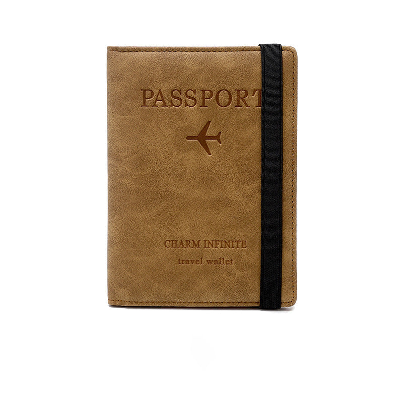 Porta Pasaporte Antirrobo con protección RFID