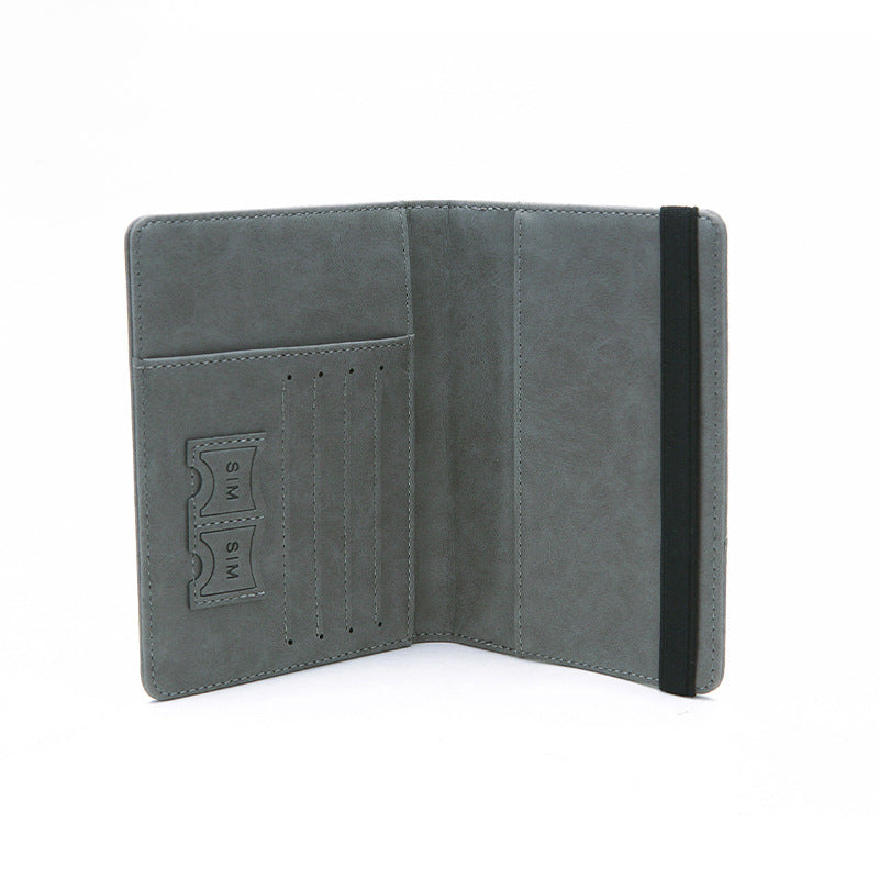 Porta Pasaporte Antirrobo con protección RFID