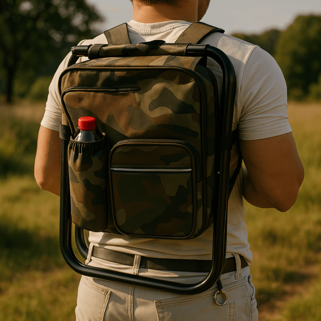 CampSeatBag™- Silla Plegable para actividades al exterior con Mochila
