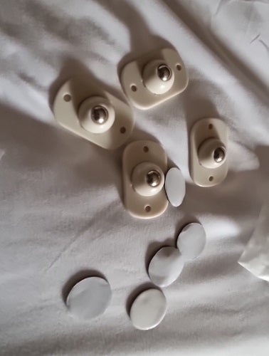 Pack de 8 Ruedas Bolas para Movilizar y Transportar