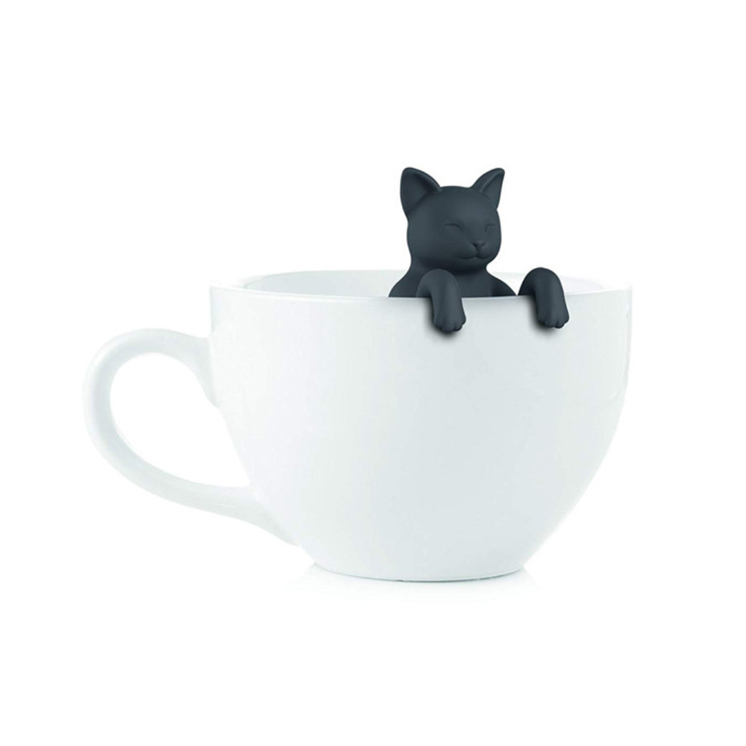 Infusor de Té de Gato Negro