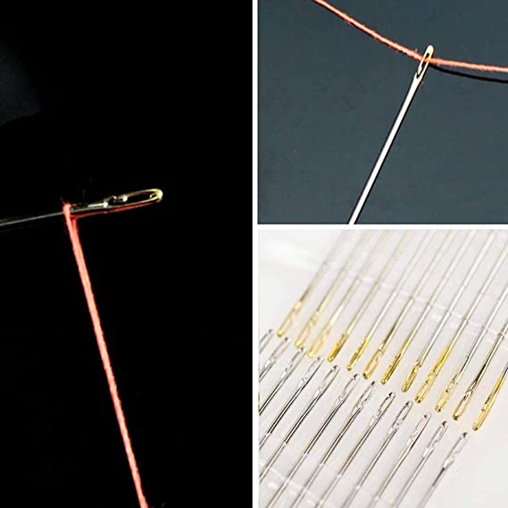 Set Agujas de Coser Autoenhebrables