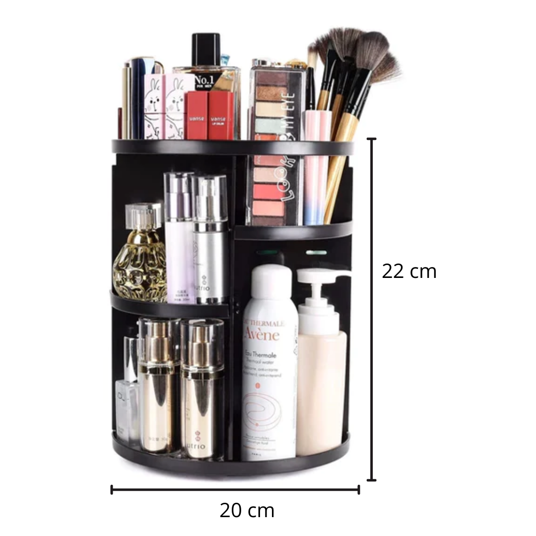 Rack360™ - Organizador Giratorio de Cosmeticos