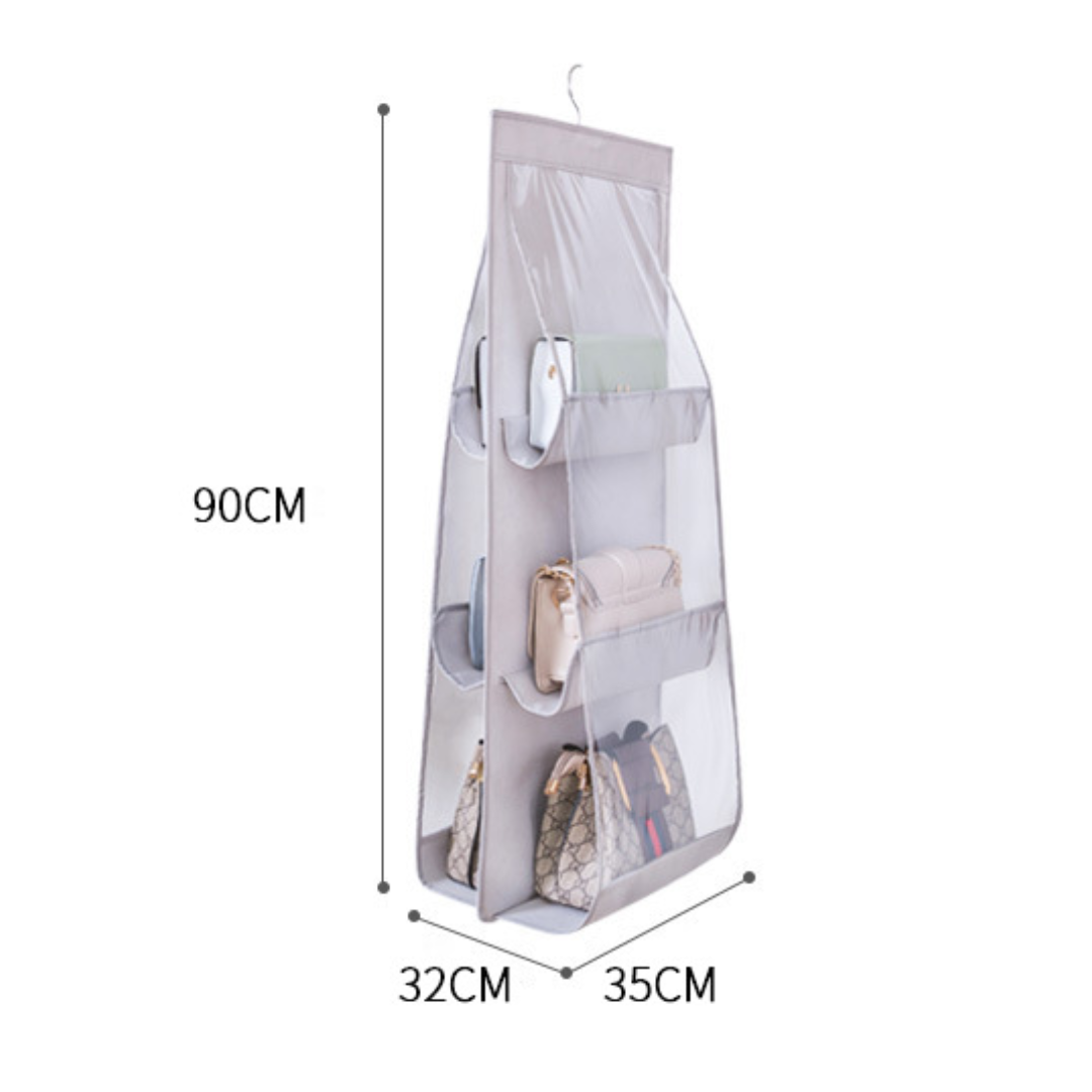 Pack de 2 Organizadores de Carteras de 6 Compartimientos