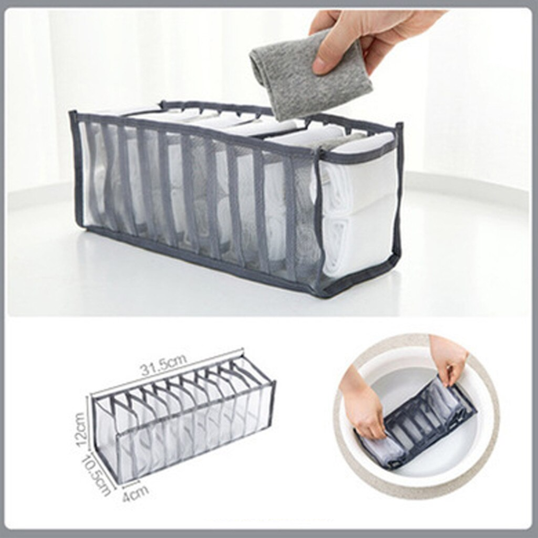 Pack de 4 Organizadores de Ropa Interior y Medias