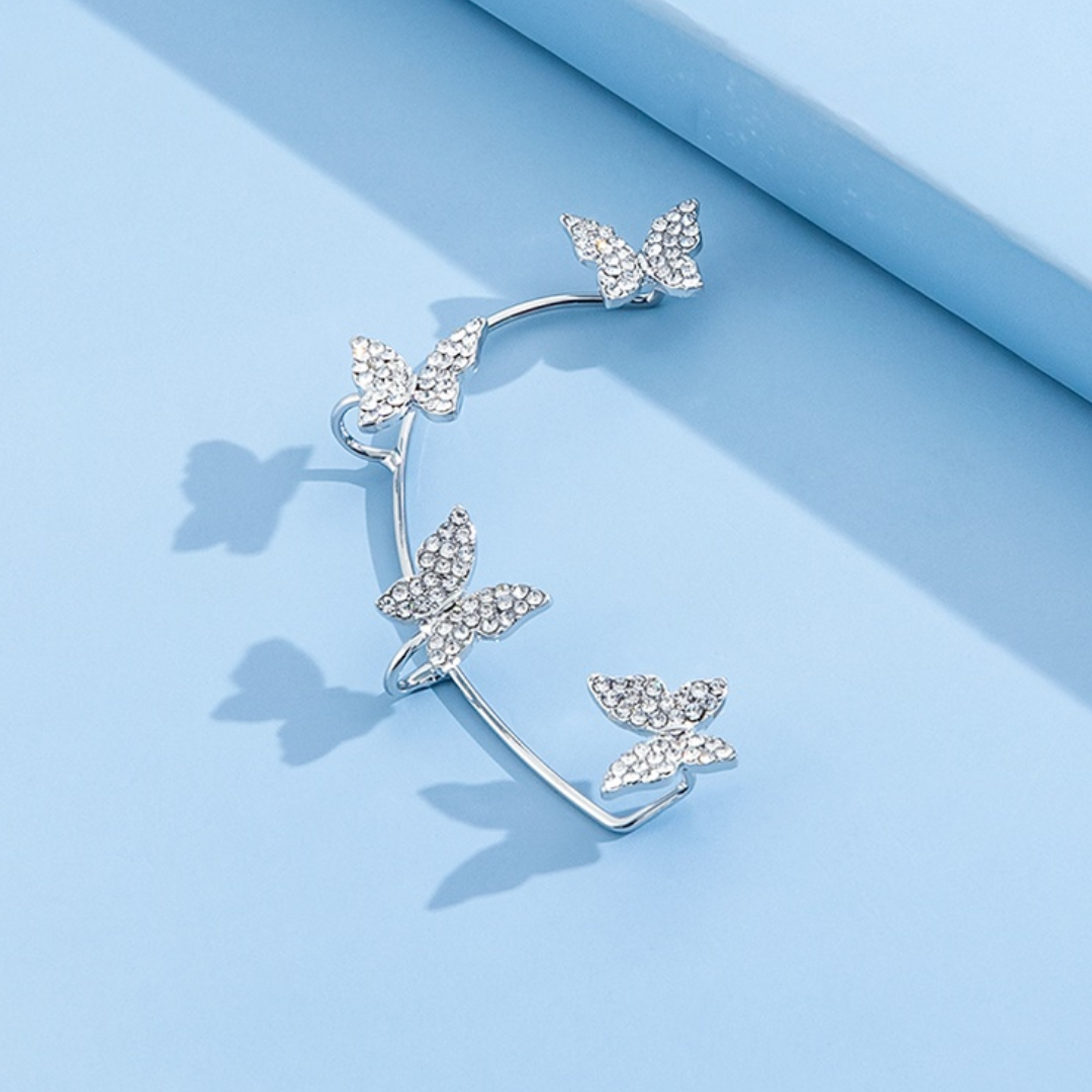 Aretes Ear Cuff Butterfly™ (Un par)