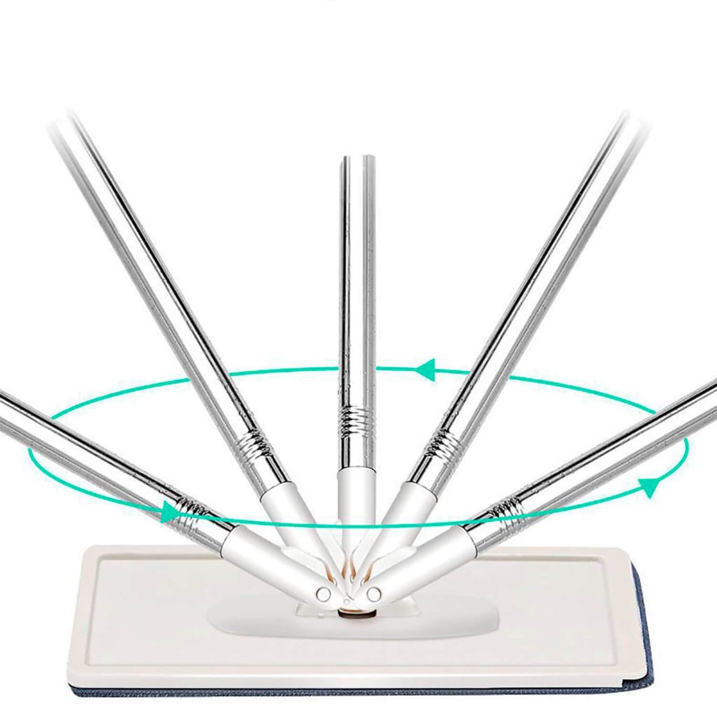 Set de Trapeador Mopa Plano + Limpia Vidrios Magnético