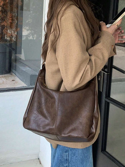 Bolso Cruzado Melina de Moda Coreana con Gran Capacidad y Correa Ajustable