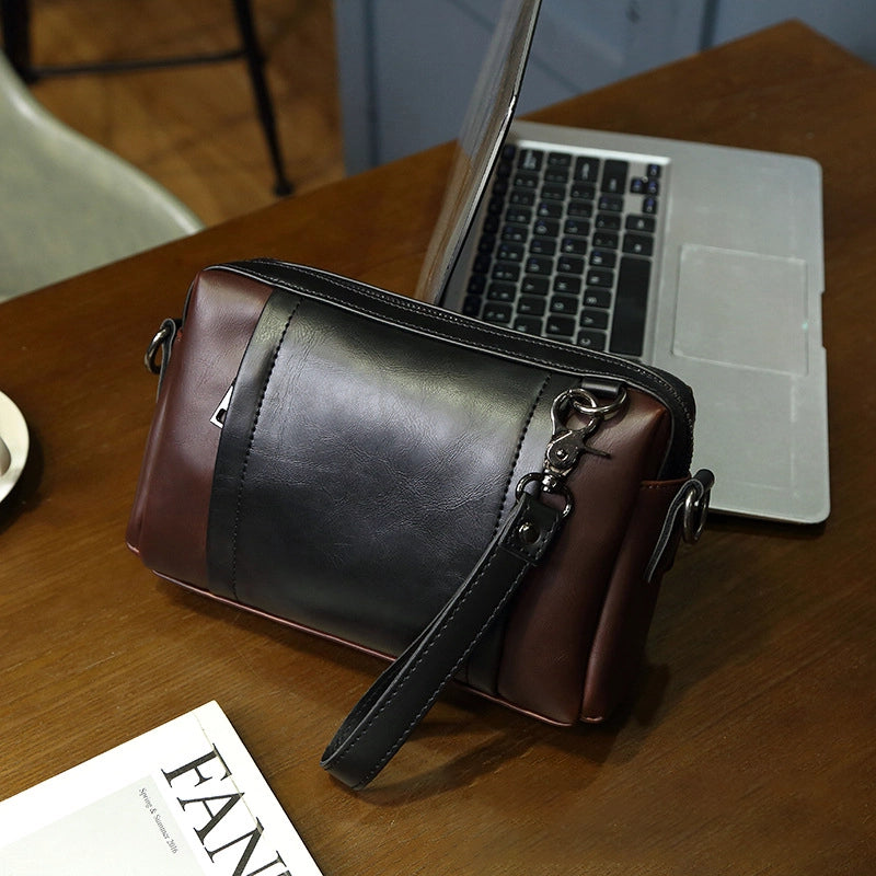 Bolso de Cuero Adam™ para Hombre, Estilo Elegante y Vintage