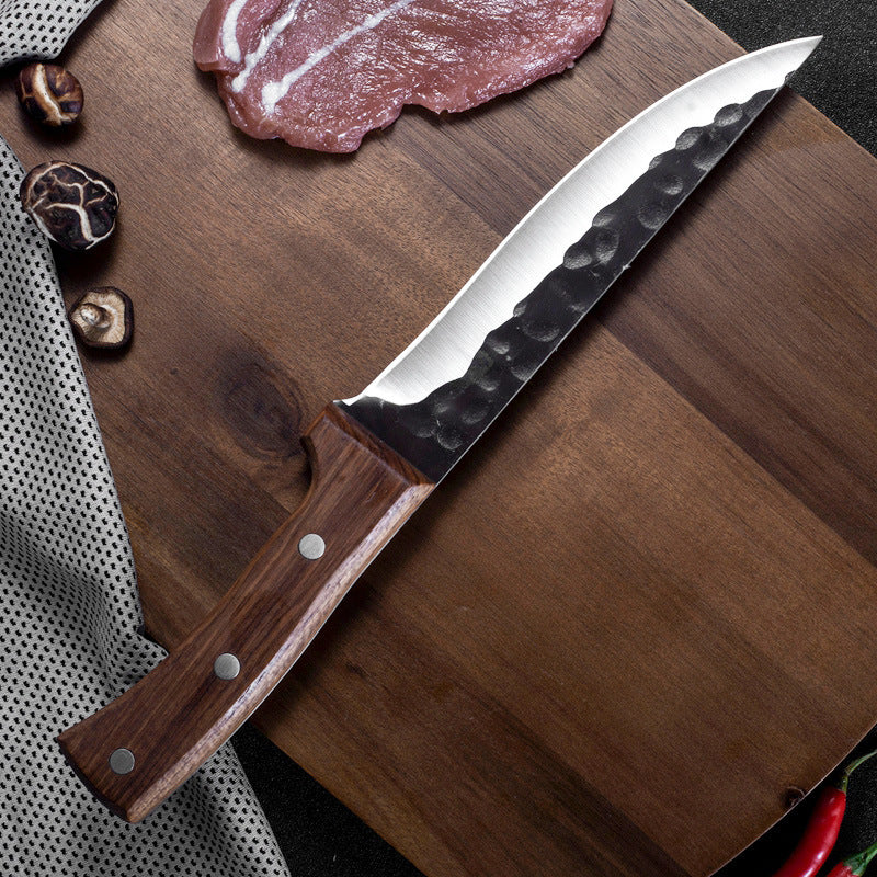 Santoku™ - Cuchillo Forjado para Deshuesado Japonés con Funda