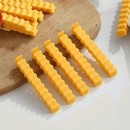 FriesClips™ - Set de 12 Clips Magnéticos en forma de Papas Fritas para Sellado de Bolas de Alimentos