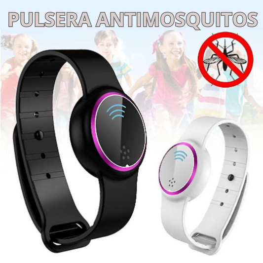 BuzzBlock - Pulsera Ultrasónica Anti-Mosquitos y Drenaje Linfático