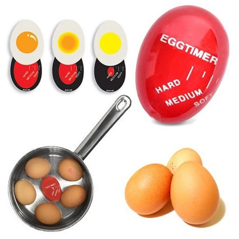 EggPerfect™ - Set de 3 Temporizadores de Huevos para una Cocción Perfecta