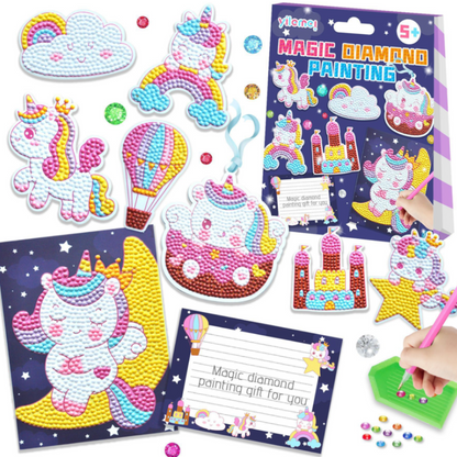 Sparkle Gem Stickers - Kit de Diamantes para Stickers para Niños