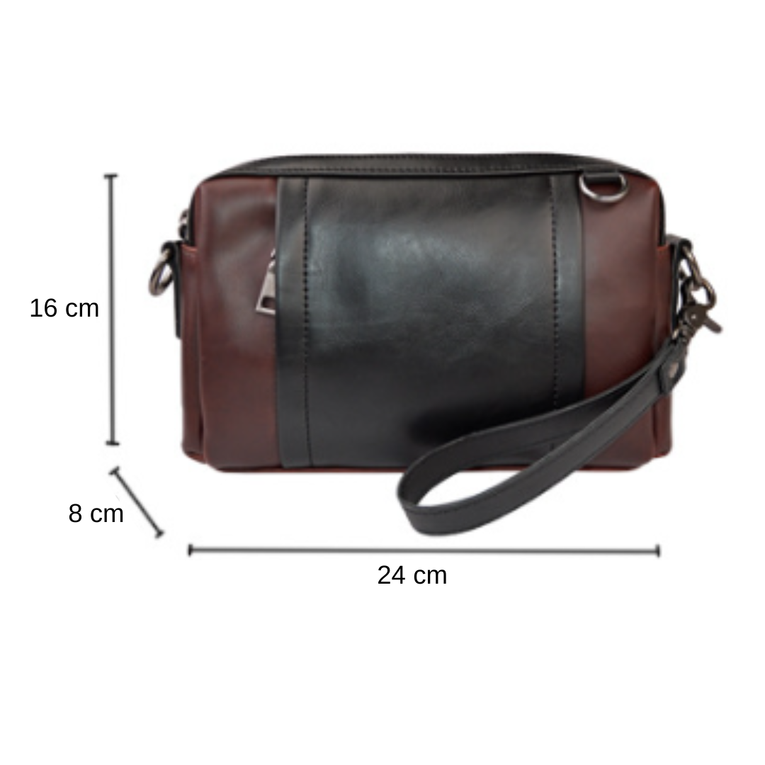 Bolso de Cuero Adam™ para Hombre, Estilo Elegante y Vintage