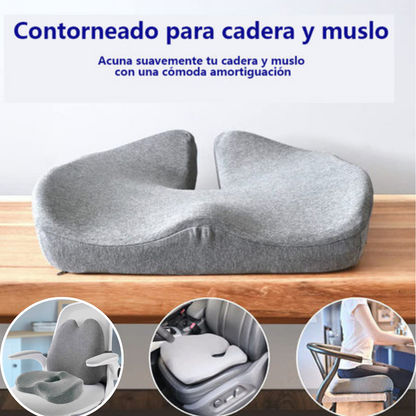 ErgoComfort™ - Cojín Lumbar Ergonómico para Silla, Alivio Instantáneo del Dolor y Mejora de la Postura