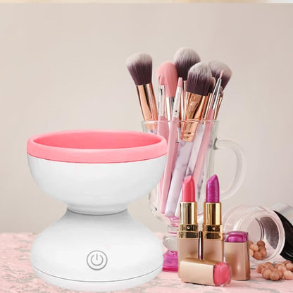 BrushCleaner™ - Máquina Limpiadora Eléctrica de Brochas de Maquillaje