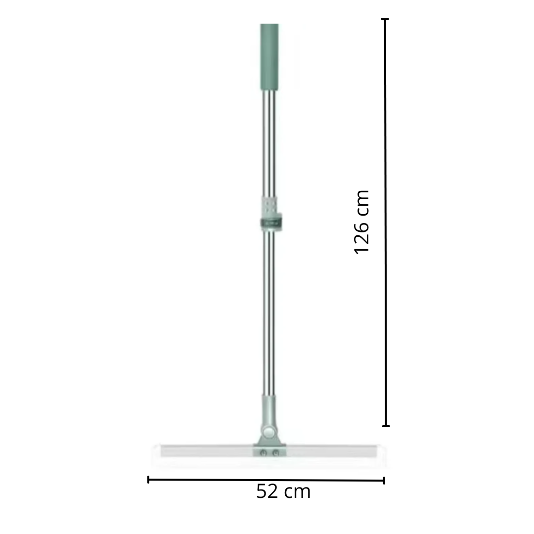 FlexiSwipe - Escurridor Limpiador de Suelos de Silicona Extensible y Giratorio 180 Grados