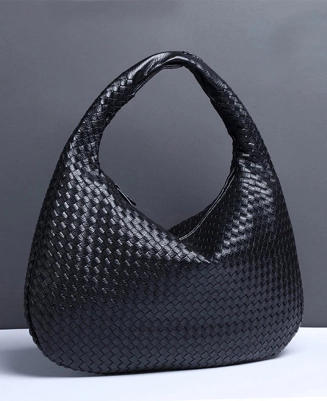 Bolso Trenzado Hobo™ de Cuero para Mujer de Alta Moda