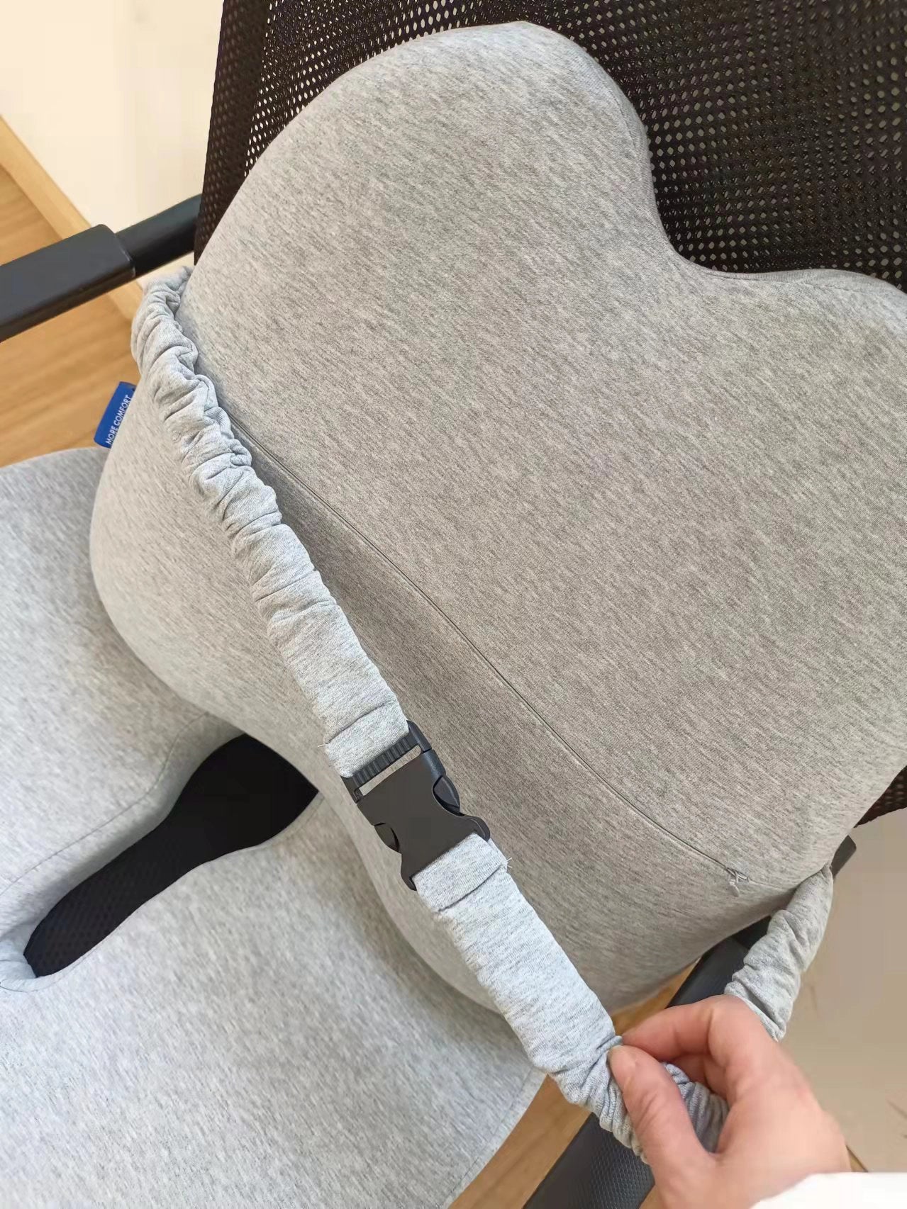 ErgoComfort™ - Cojín Lumbar Ergonómico para Silla, Alivio Instantáneo del Dolor y Mejora de la Postura