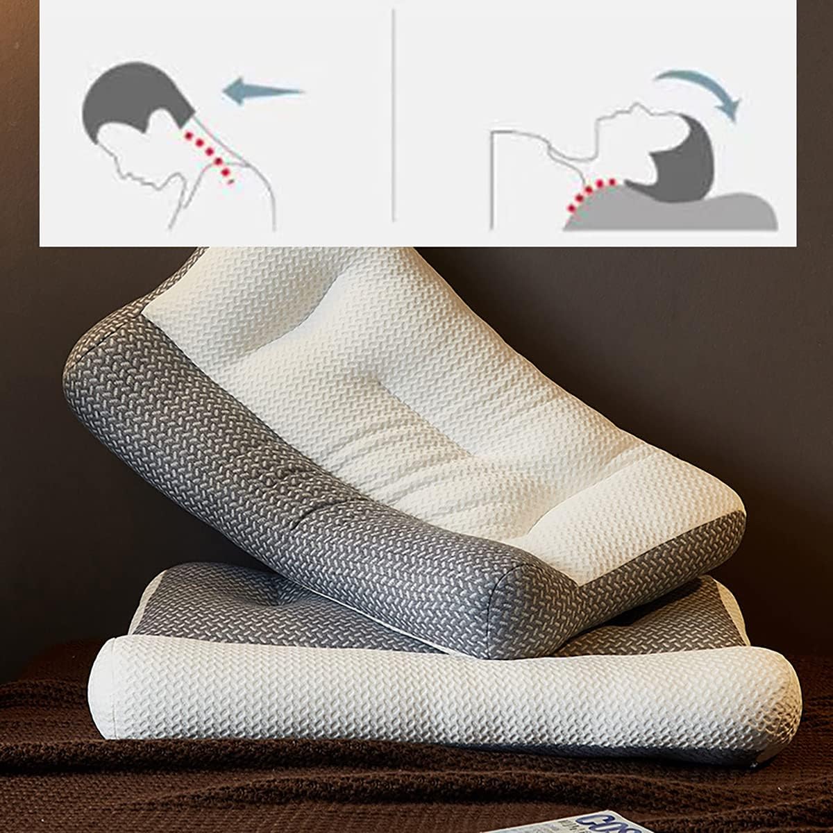 RestPro: Almohada de Tracción Inversa Ergonómica para un Descanso Óptimo