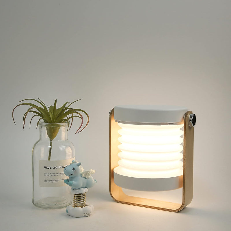 TwilightLum™ - Linterna LED plegable y lámpara de mesa retráctil