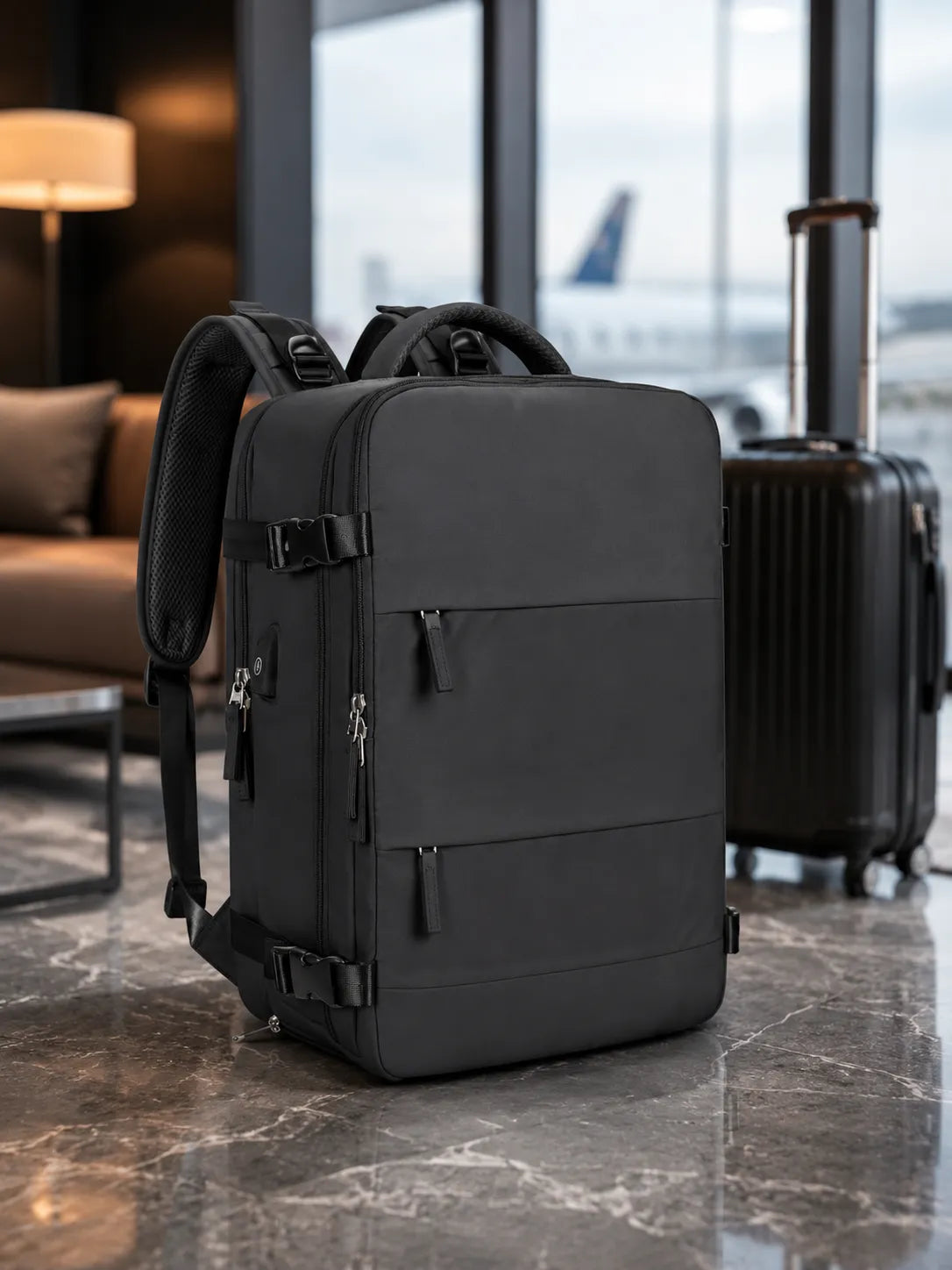 TravelersBackpack™ - Mochila Viajera con Múltiples Compartimientos - La Mochila Ideal para Viajeros