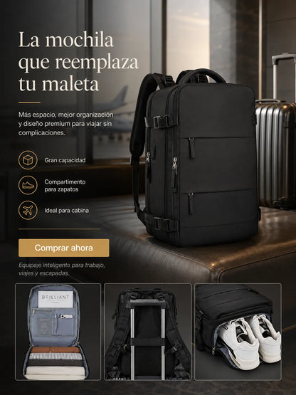 TravelersBackpack™ - Mochila Viajera con Múltiples Compartimientos - La Mochila Ideal para Viajeros