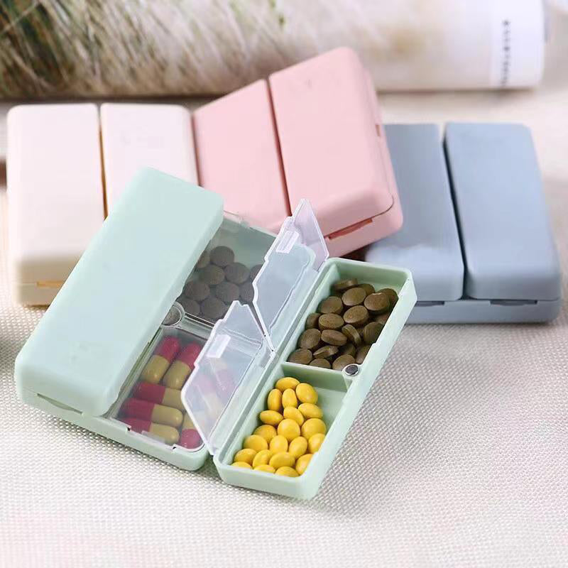7-Day PillBox - Set de 2 Pastilleros con 7 Compartimentos para Vitaminas y Suplementos