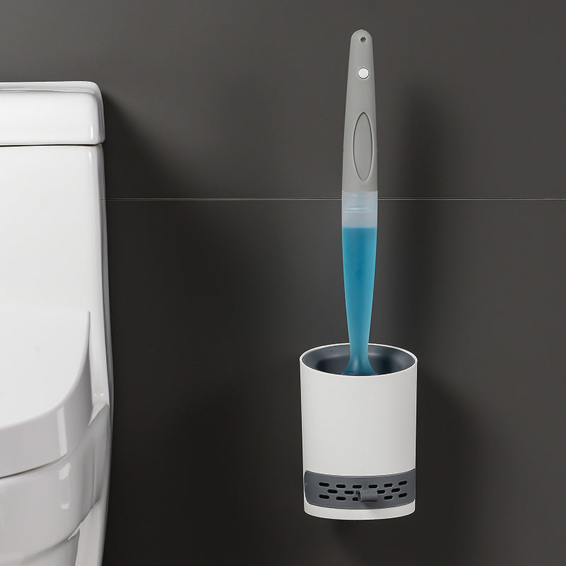 SwiftCleanBrush™- Cepillo para baño con dispensador integrado de jabón líquido