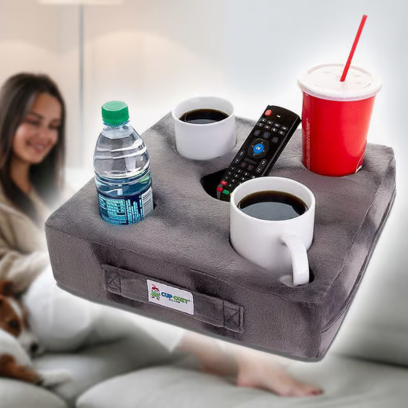 CouchMate - Organizador Portavasos y Accesorios para Sofá