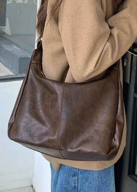 Bolso Cruzado Melina de Moda Coreana con Gran Capacidad y Correa Ajustable