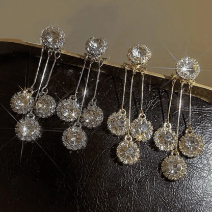 Aretes Luster™ Colgantes de Diamantes