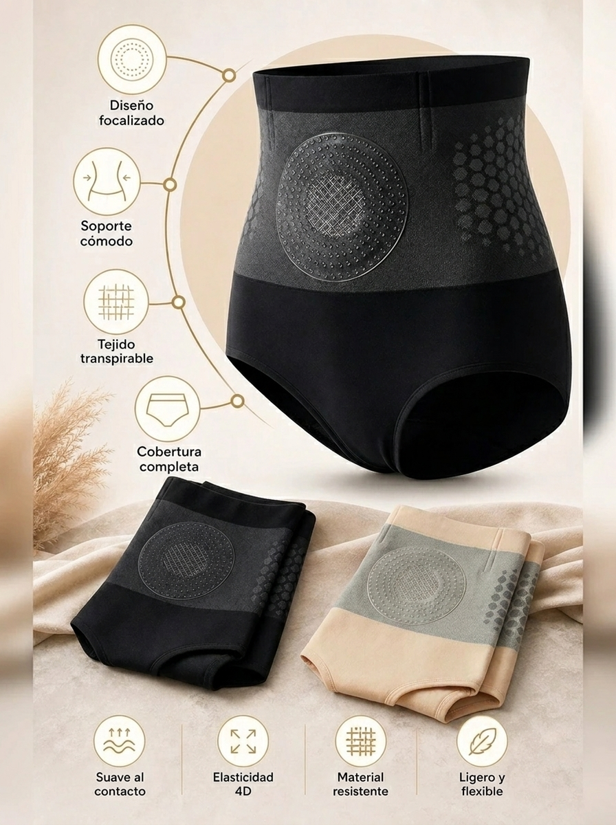 Fat‑Burn Shorts - Shorts para Quemar Grasa – Faja Moldeadora de Compresión y Control Abdomen